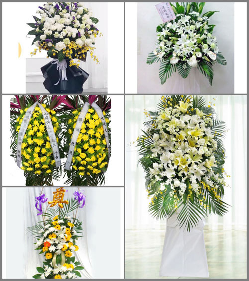 福建龙岩武平县象洞镇白事花篮预定